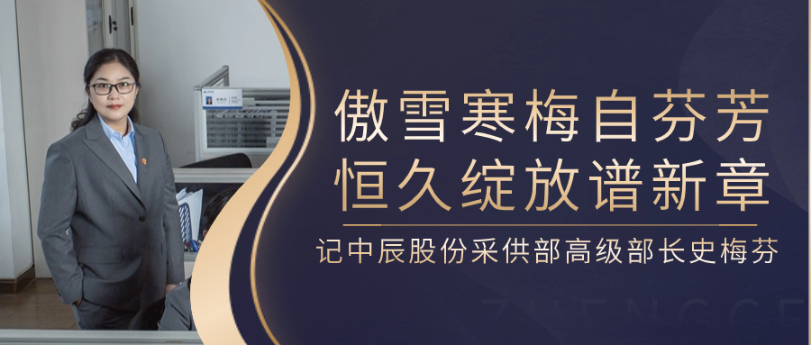 傲雪寒梅自芳香，，，，，，长期开放谱新章——记z6尊龙股份采供部高级部长史梅芬